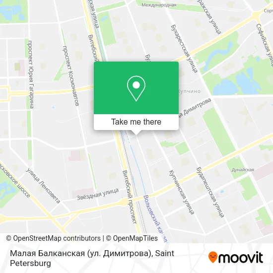 Малая Балканская (ул. Димитрова) map