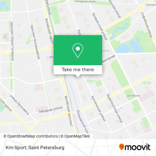 Km-Sport map