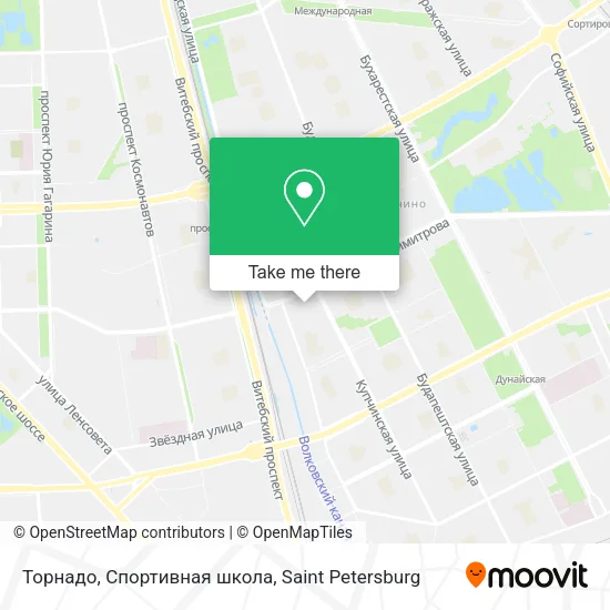 Торнадо, Спортивная школа map