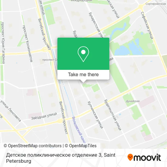 Детское поликлиническое отделение 3 map