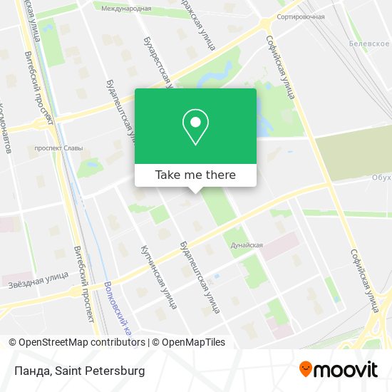 Панда map