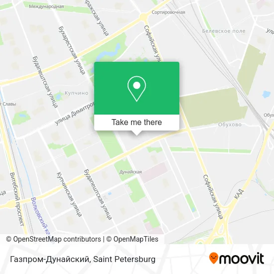 Газпром-Дунайский map