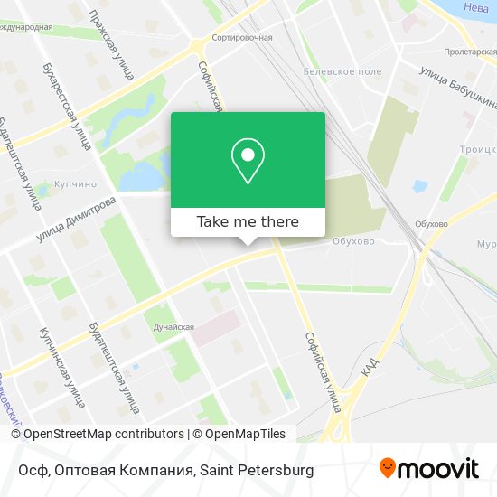 Осф, Оптовая Компания map