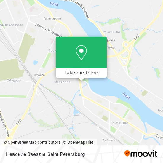 Невские Звезды map