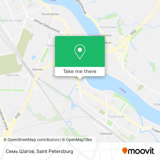Семь Шагов map