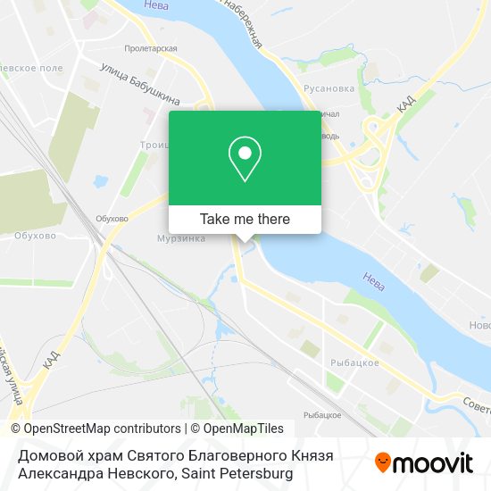 Домовой храм Святого Благоверного Князя Александра Невского map