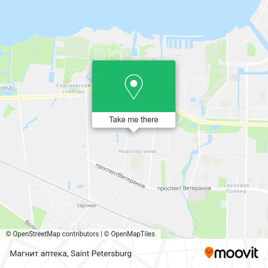 Магнит аптека map