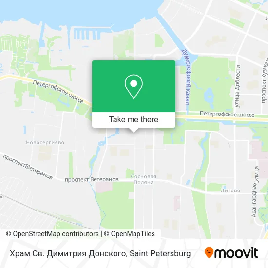 Храм Св. Димитрия Донского map