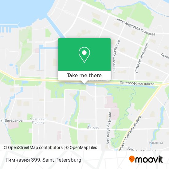 Гимназия 399 map