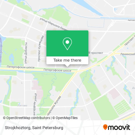 Strojkhoztorg map