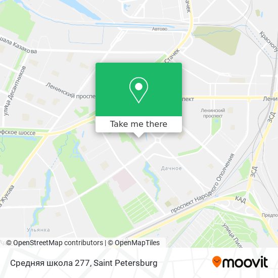 Средняя школа 277 map