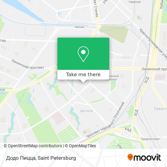 Додо Пицца map