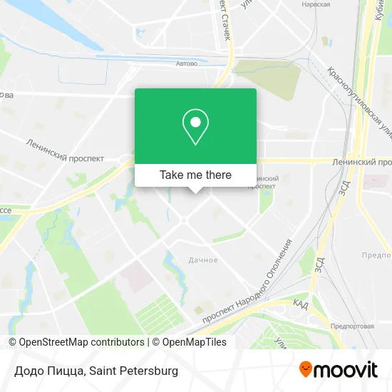 Додо Пицца map