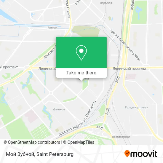 Мой Зубной map