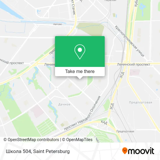 Школа 504 map