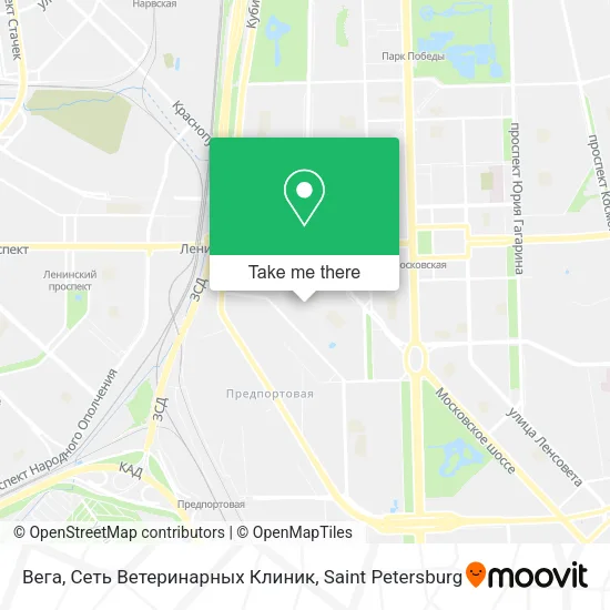 Вега, Сеть Ветеринарных Клиник map
