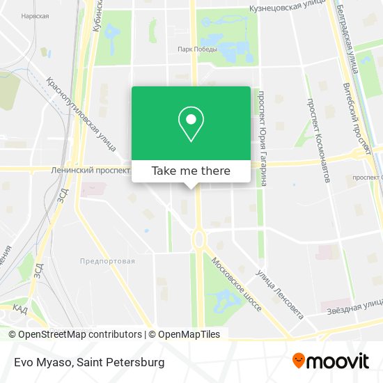 Evo Myaso map