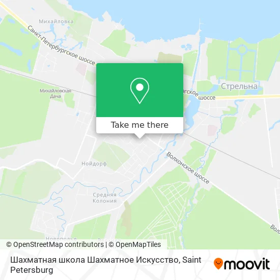 Шахматная школа Шахматное Искусство map