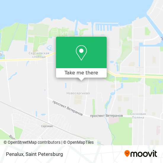 Penalux map