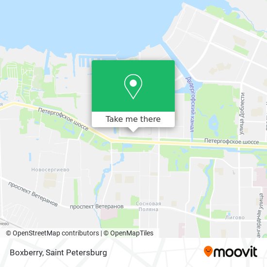 Boxberry map