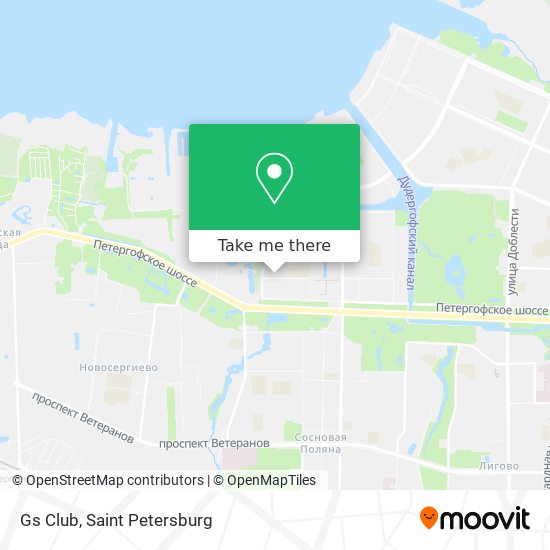 Gs Club map