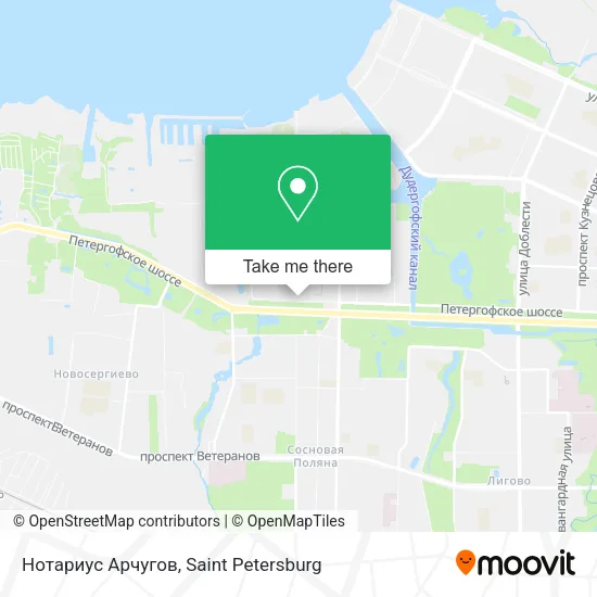 Нотариус Арчугов map