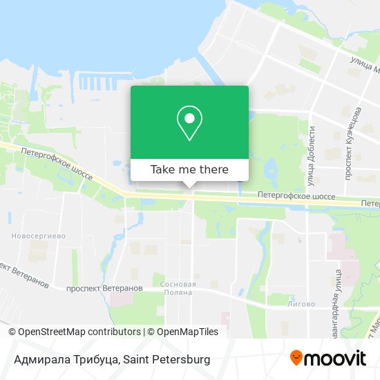 Адмирала Трибуца map