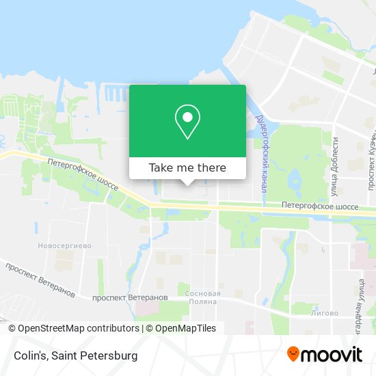 Colin's map