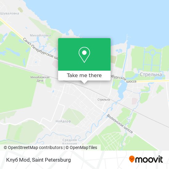 Клуб Mod map