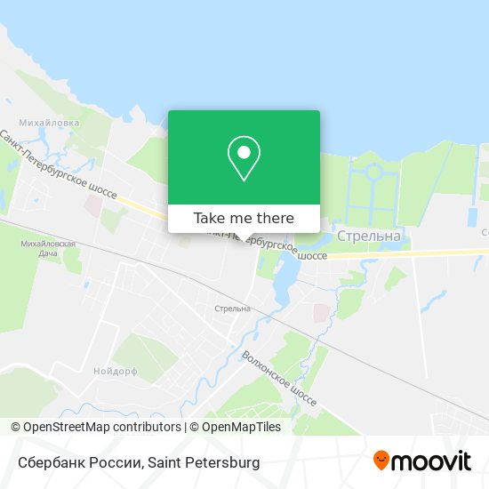 Сбербанк России map
