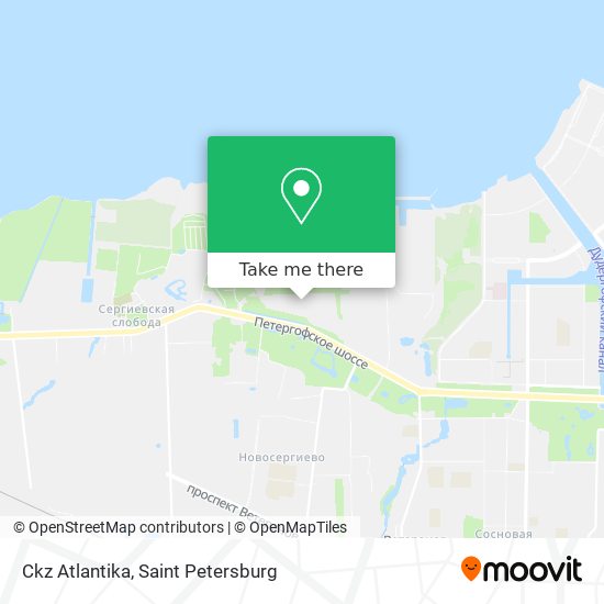 Ckz Atlantika map