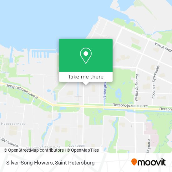 Silver-Song Flowers map