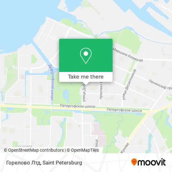 Горелово Лтд map