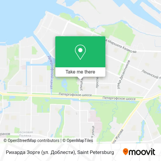 Рихарда Зорге (ул. Доблести) map