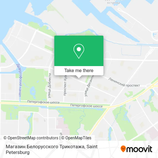 Магазин Белорусского Трикотажа map