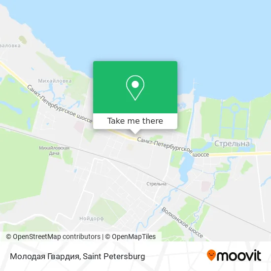 Молодая Гвардия map