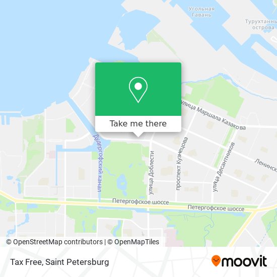 Tax Free map