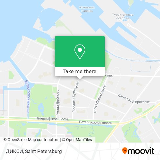 ДИКСИ map