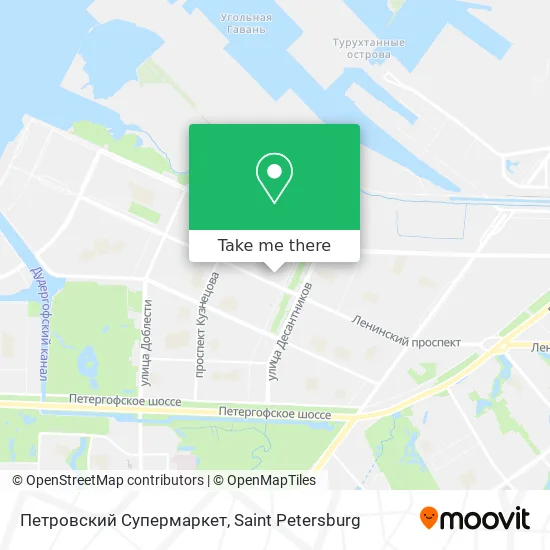 Петровский Супермаркет map
