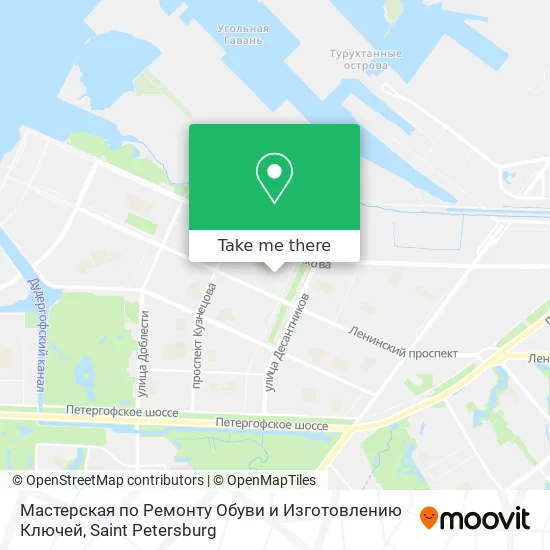 Мастерская по Ремонту Обуви и Изготовлению Ключей map