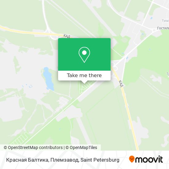 Красная Балтика, Племзавод map