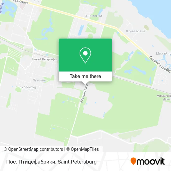 Пос. Птицефабрики map