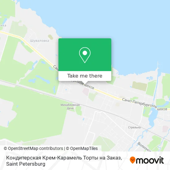 Кондитерская Крем-Карамель Торты на Заказ map