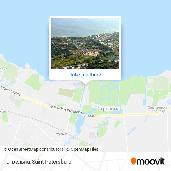 Стрельна map