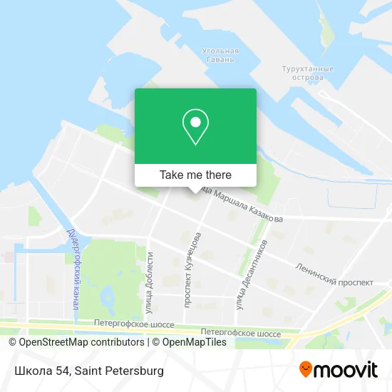 Школа 54 map