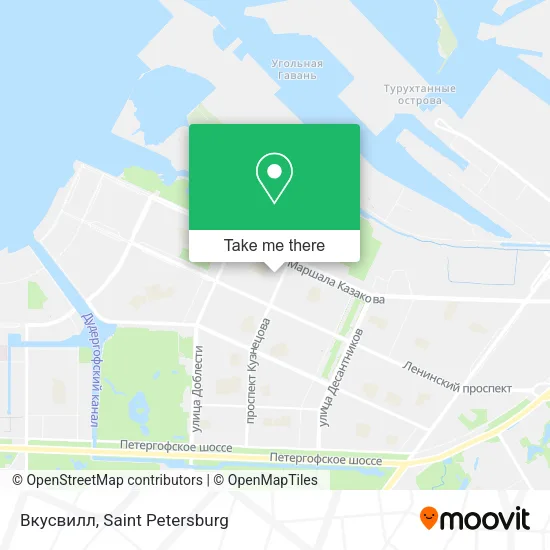 Вкусвилл map