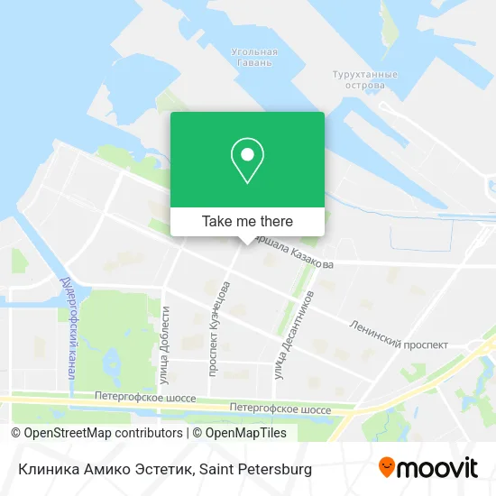 Клиника Амико Эстетик map