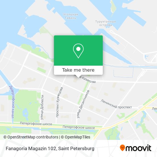 Fanagoria Magazin 102 map