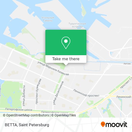 ВЕТТА map