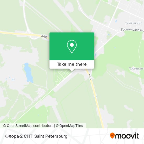 Флора-2 СНТ map